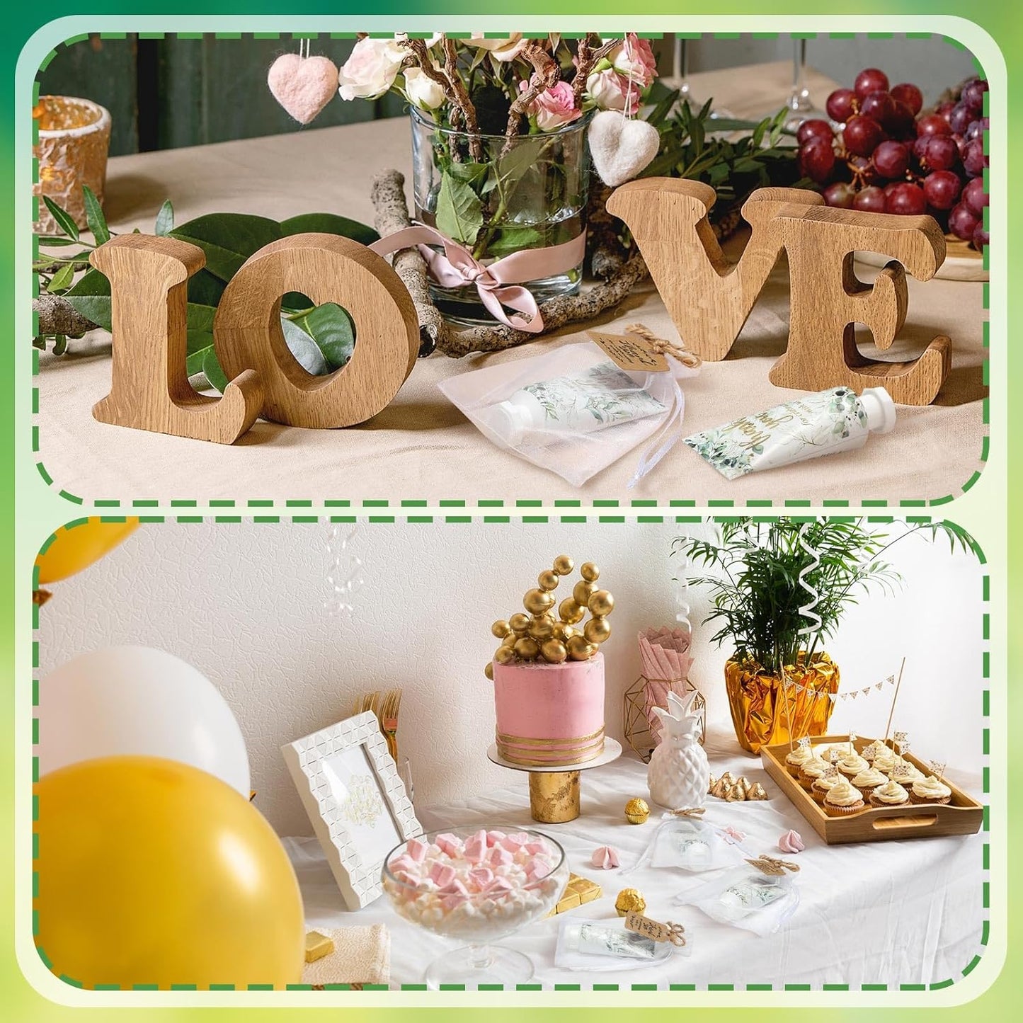 48 Sets Baby Shower Hand Cream Party Favors for Guests Gift Bulk Travel Size Hand Lotion Set for Baby Shower Wedding Christmas(Eucalyptus Leaves) - Glowelle