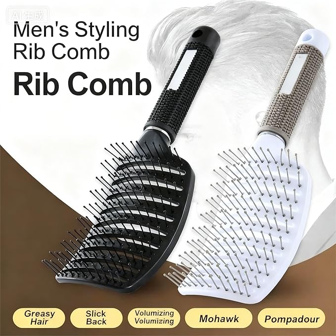 2Pack Magic super-soft and smooth comb, detangling comb, quick drying hair styling massage comb wholesale (red, 100PACK)