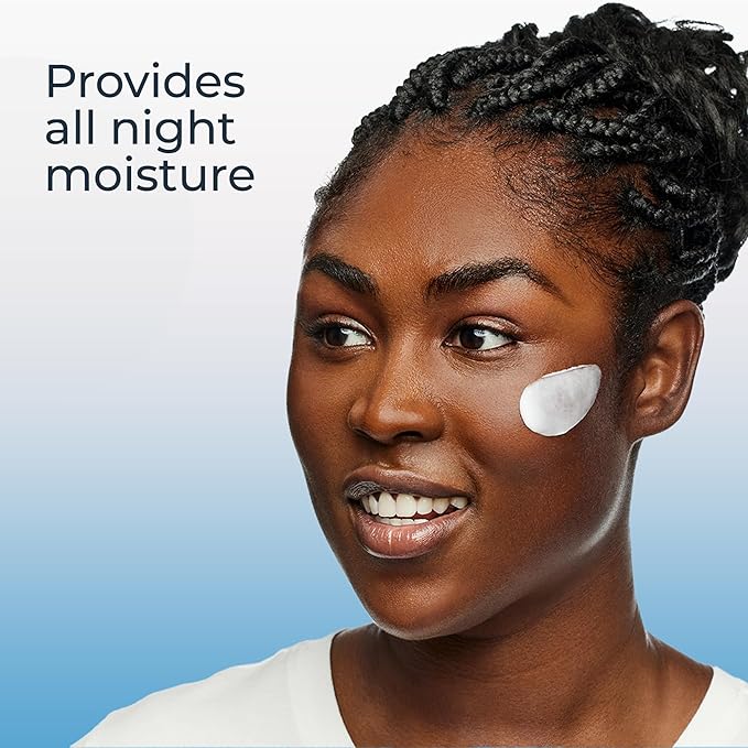 Eucerin Face Immersive Hydration Night Cream with Hyaluronic Acid and Provitamin B5, Ultra-Lightweight Face Moisturizer Smooths Fines Lines and Wrinkles, 2.5 Oz Bottle