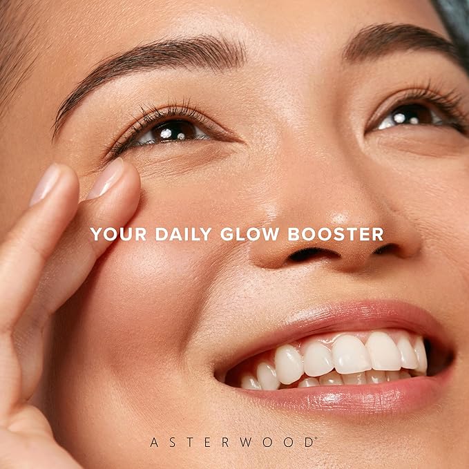 Asterwood Vitamin C Face Serum – with Hyaluronic Acid – Smoothing, Hydrating, Helps Support Healthy-Looking Skin Smoothness – Fragrance-Free – 8 Fl Oz