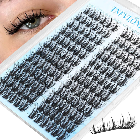 Fairy Lash Clusters Wispy Lashes Clusters Manga Cluster Eyelash Extensions Natural Eyelash Clusters with Spikes Anime Individual Lashes Extension DIY Eye Lash Cluster by TNFVLONEINS - Glowelle