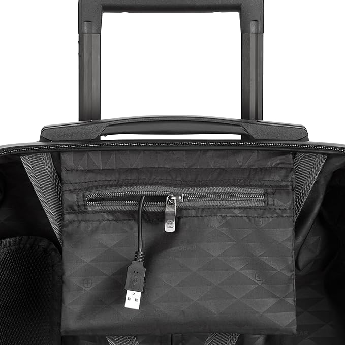 SwissGear 7272 Energie Hardside Expandable Luggage with Spinner Wheels, Navy, 3-Piece Set (19/24/27)