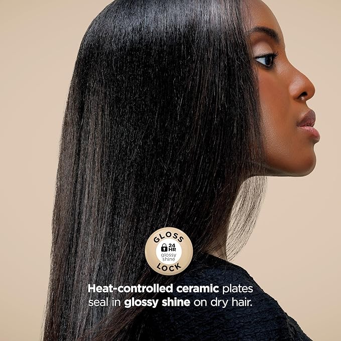 Shark Glam Hot Tool Air Styling Drying System, with Silki Straightener & Glossi Glosser, for Drying, Curling, Straightening & Glossing with Diffuser, Starlight Dream, HD6042SPL